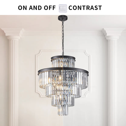 Luxury Crystal Entryway Chandelier