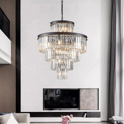 Luxury Crystal Entryway Chandelier