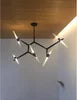 Modern Sputnik Aluminum Chandelier